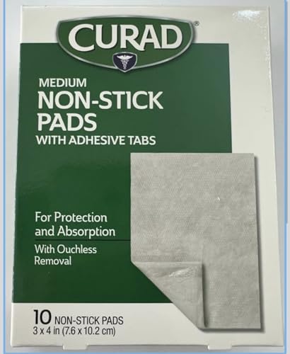 compresas no adherentes Curad para heridas
