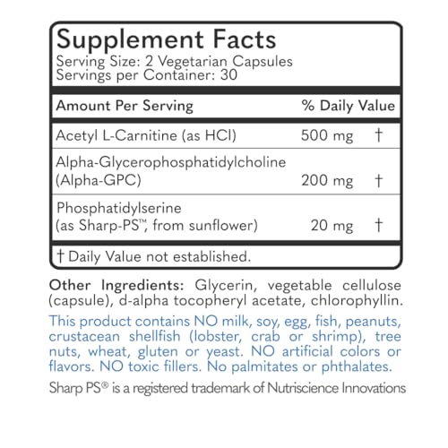 Concentración efectiva con vitaminas naturales