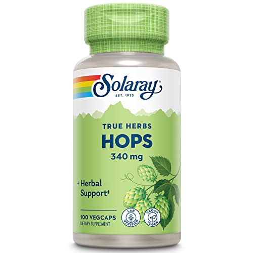Conos de lúpulo veganos para relajación