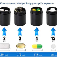 Contenedor de bolsillo para medicamentos PPFISH