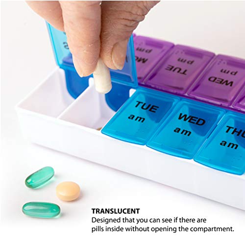 contenedor de pastillas BPA-free