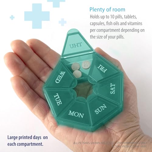 contenedor de pastillas fácil de usar