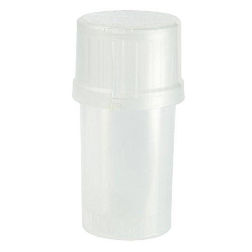 Contenedor MedTainer con grinder blanco