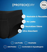 Control de olores ropa interior PROTECHDRY
