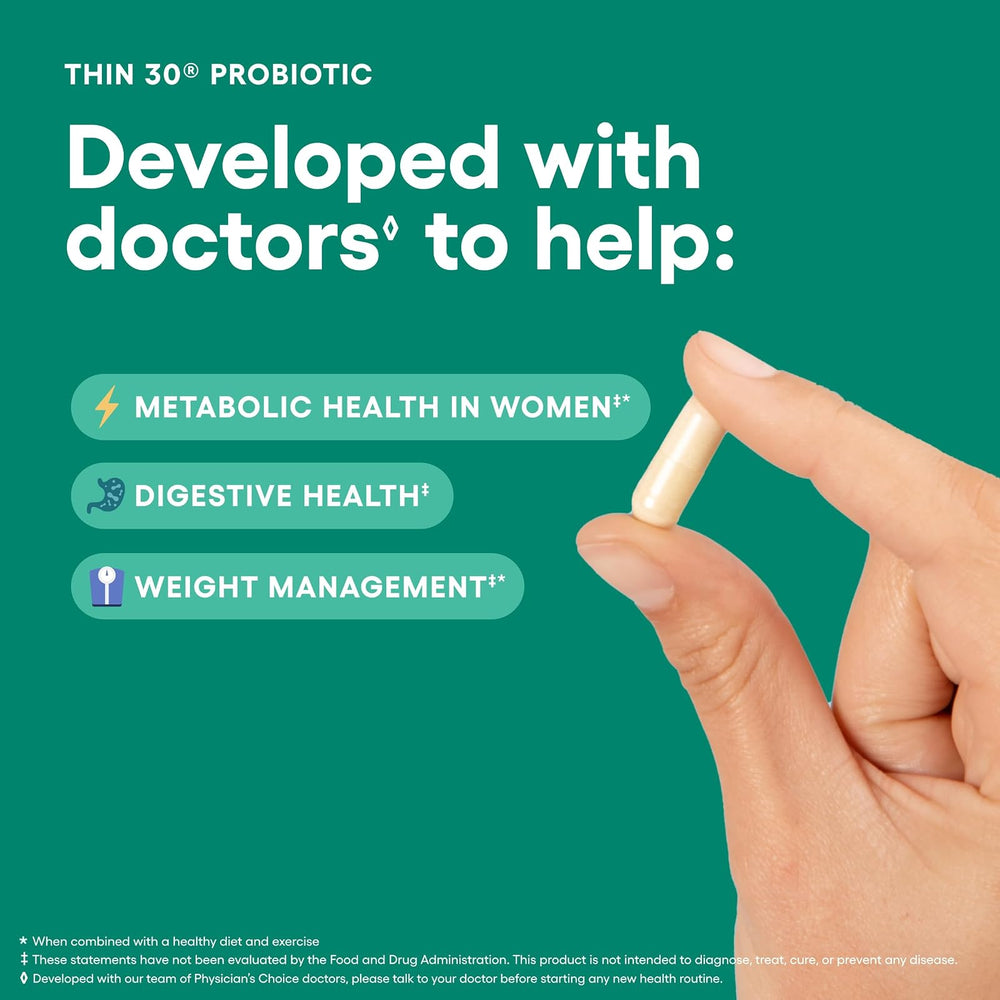control de peso con probióticos Physician's CHOICE