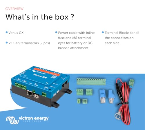Control y gestión de energía con Venus GX