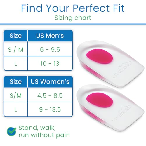 Copa de gel cómoda para caminar
