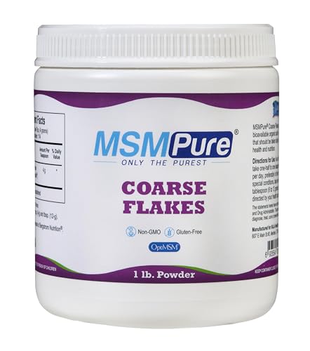 Copos de MSM grueso para articulaciones