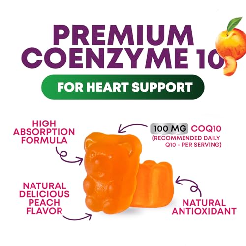 CoQ10 100mg en gomitas deliciosas