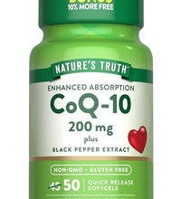 CoQ10 200mg cápsulas suaves