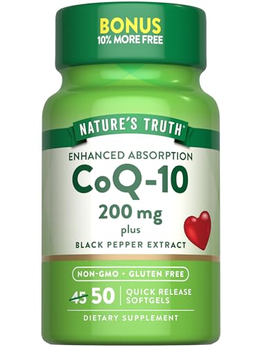 CoQ10 200mg cápsulas suaves