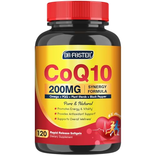 CoQ10 200mg con Vitamina E