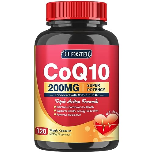 CoQ10 200mg para energía diaria