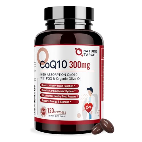 CoQ10 300mg para energía diaria