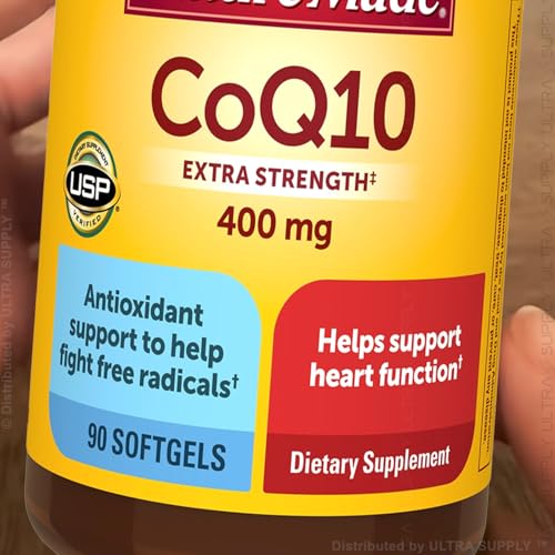 CoQ10 400 mg para energía diaria