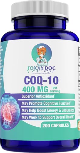CoQ10 400 MG para energía