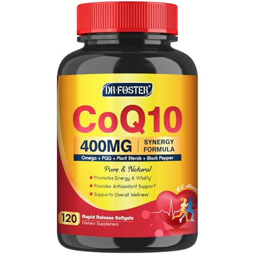 CoQ10 400mg para energía celular