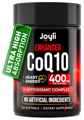 CoQ10 400mg para energía diaria