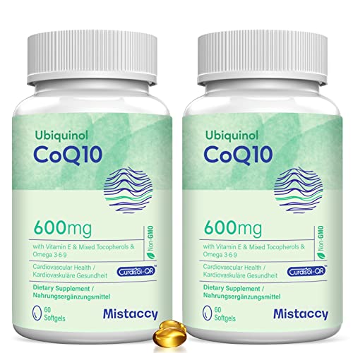 CoQ10 600mg para energía diaria
