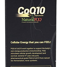 CoQ10 con PQQ para salud celular