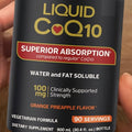 CoQ10 líquido sabor naranja y piña