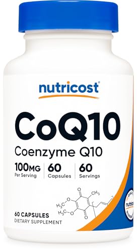 CoQ10 Nutricost 100mg cápsulas vegetarianas