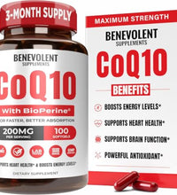 CoQ10 puro para energía diaria