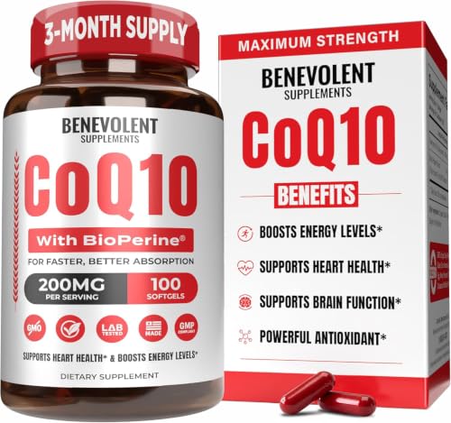 CoQ10 puro para energía diaria