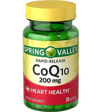 CoQ10 Spring Valley 200 mg beneficios antioxidantes