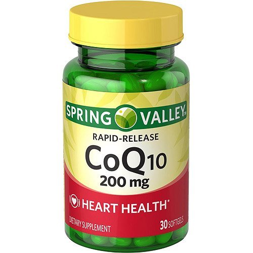 CoQ10 Spring Valley 200 mg beneficios antioxidantes