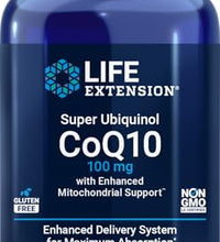 CoQ10 Super Ubiquinol 100mg beneficios antioxidantes