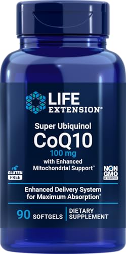 CoQ10 Super Ubiquinol 100mg beneficios antioxidantes