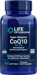 CoQ10 Super Ubiquinol 100mg beneficios antioxidantes