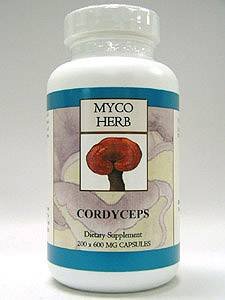 Cordyceps 200 cápsulas para energía natural