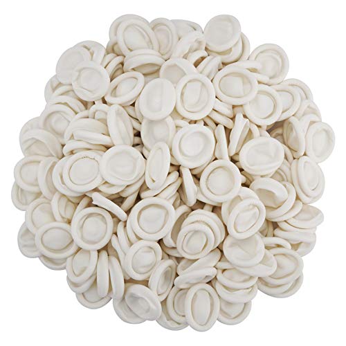 cotos de látex desechables para dedos