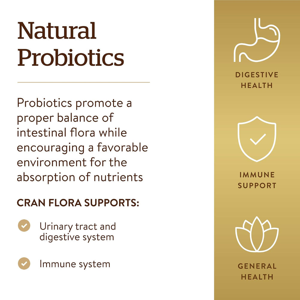 Cran Flora con probióticos