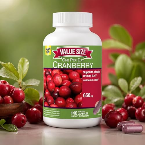 Cranberry 650mg para bienestar diario