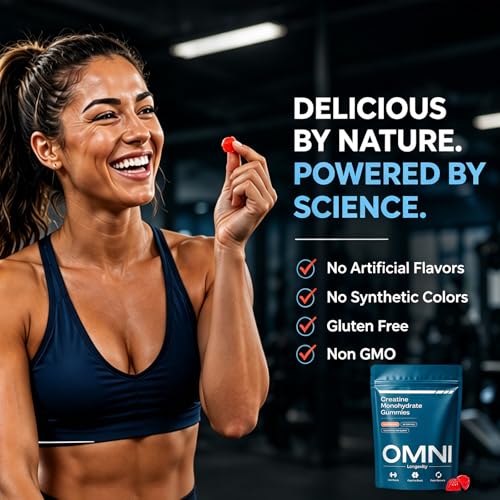 creatina en gomitas para hombres y mujeres