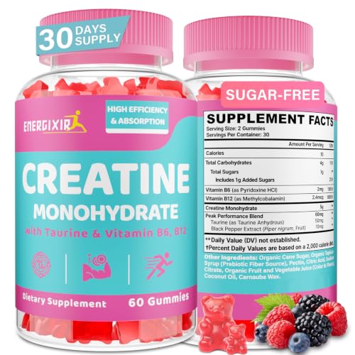 Creatina Energixir en gomitas
