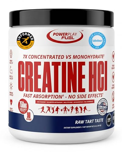 Creatina HCl para aumentar fuerza