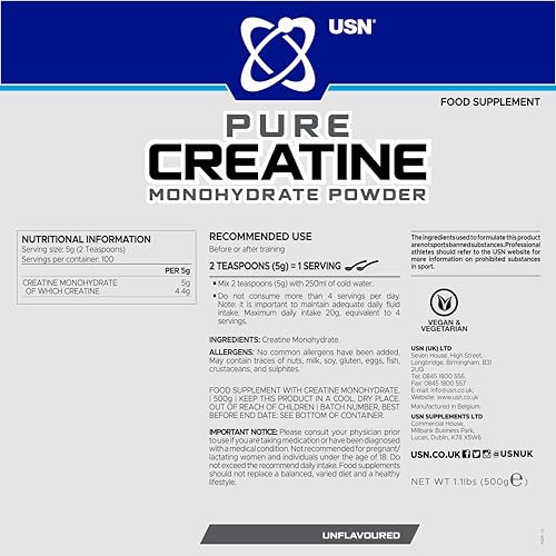 creatina monohidratada para entrenamiento intenso