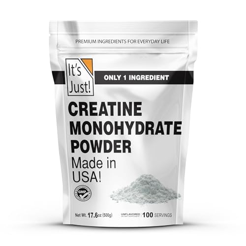 Creatina monohidratada pura en polvo