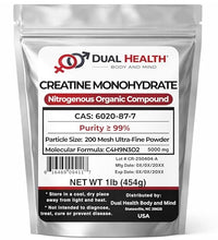 creatina monohidratada pura en polvo