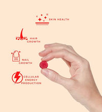crecimiento saludable con biotina