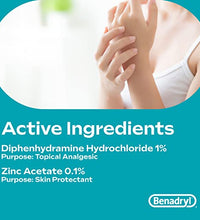 crema Benadryl tamaño práctico para llevar