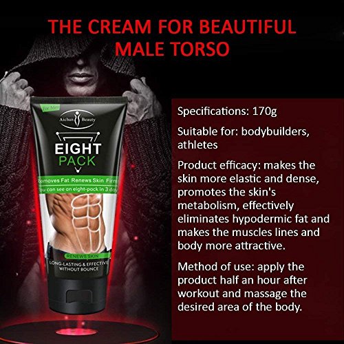 crema de 170g para uso diario en abdomen