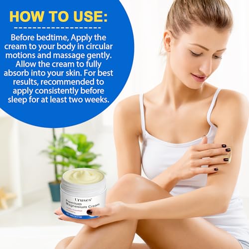 crema de magnesio para piel hidratada