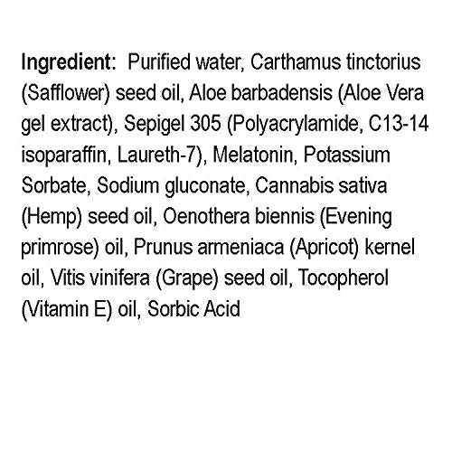 crema de melatonina efecto relajante