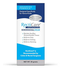 crema hemorroidal Recticare para alivio inmediato