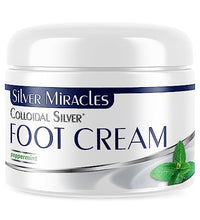 crema para pies con plata coloidal